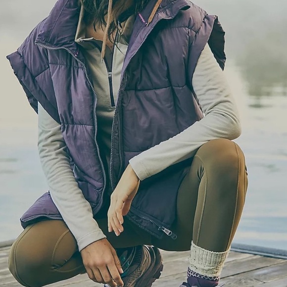 Free People Take A Leap Layer Jacket Ivory - Picture 13 of 14